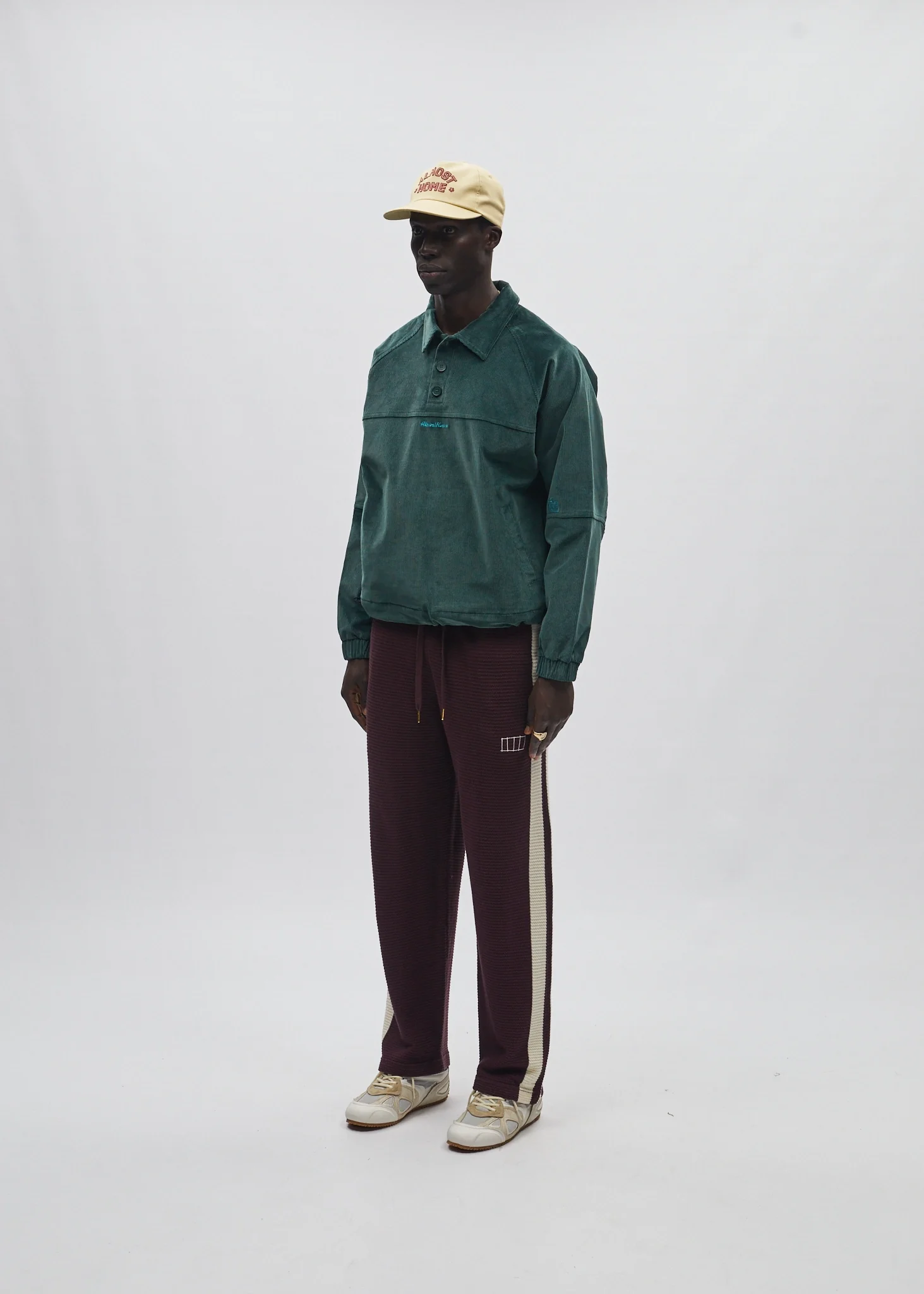 Drill Top Dark Teal - Image 3