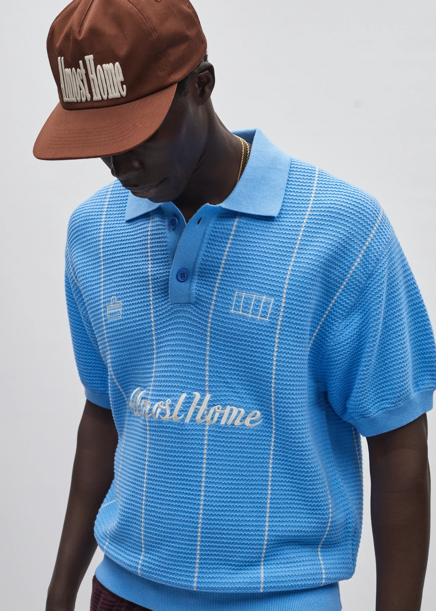 After Match Polo Coventry Blue - Image 5