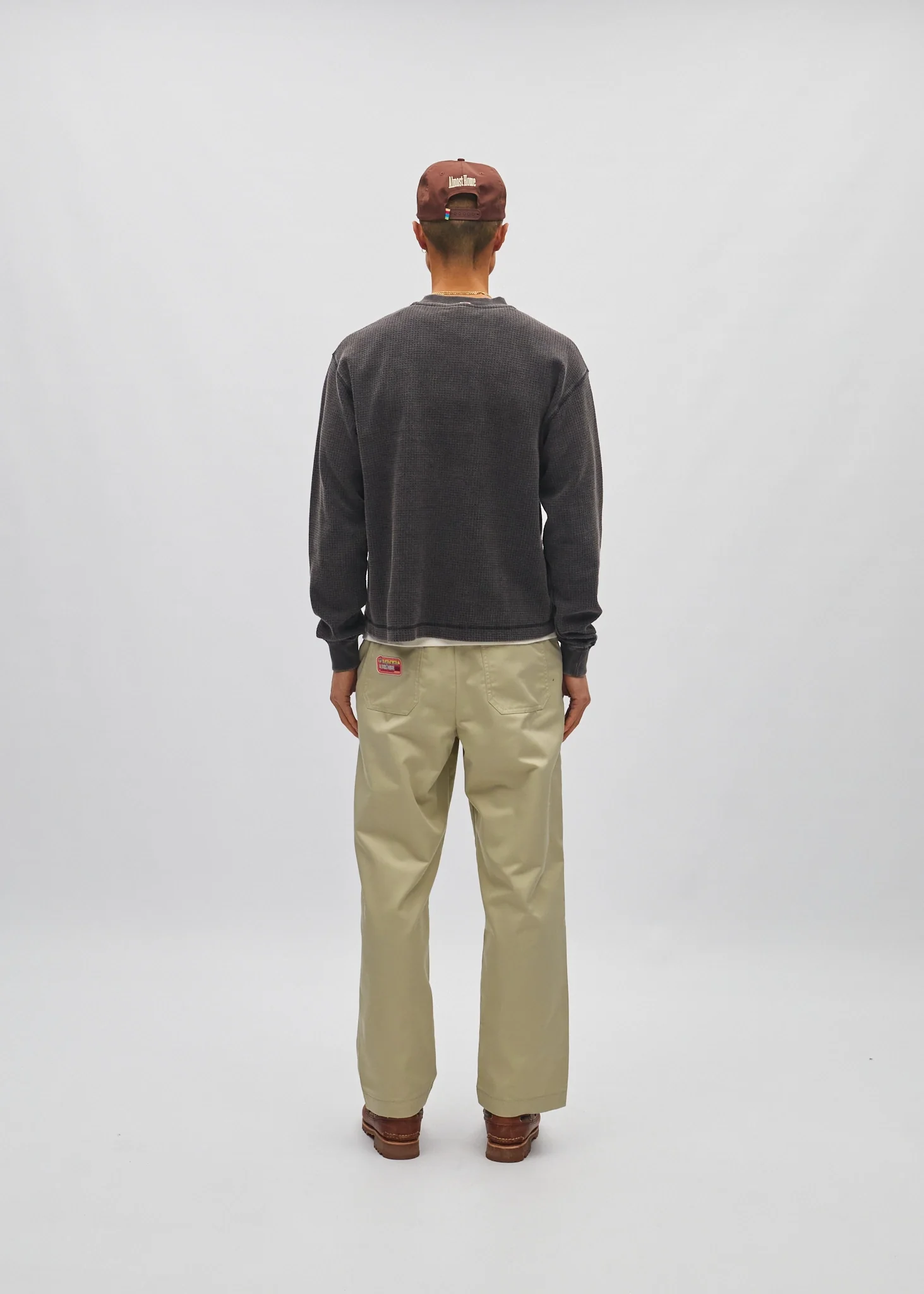 Cropped Waffle Longsleeve - Image 4