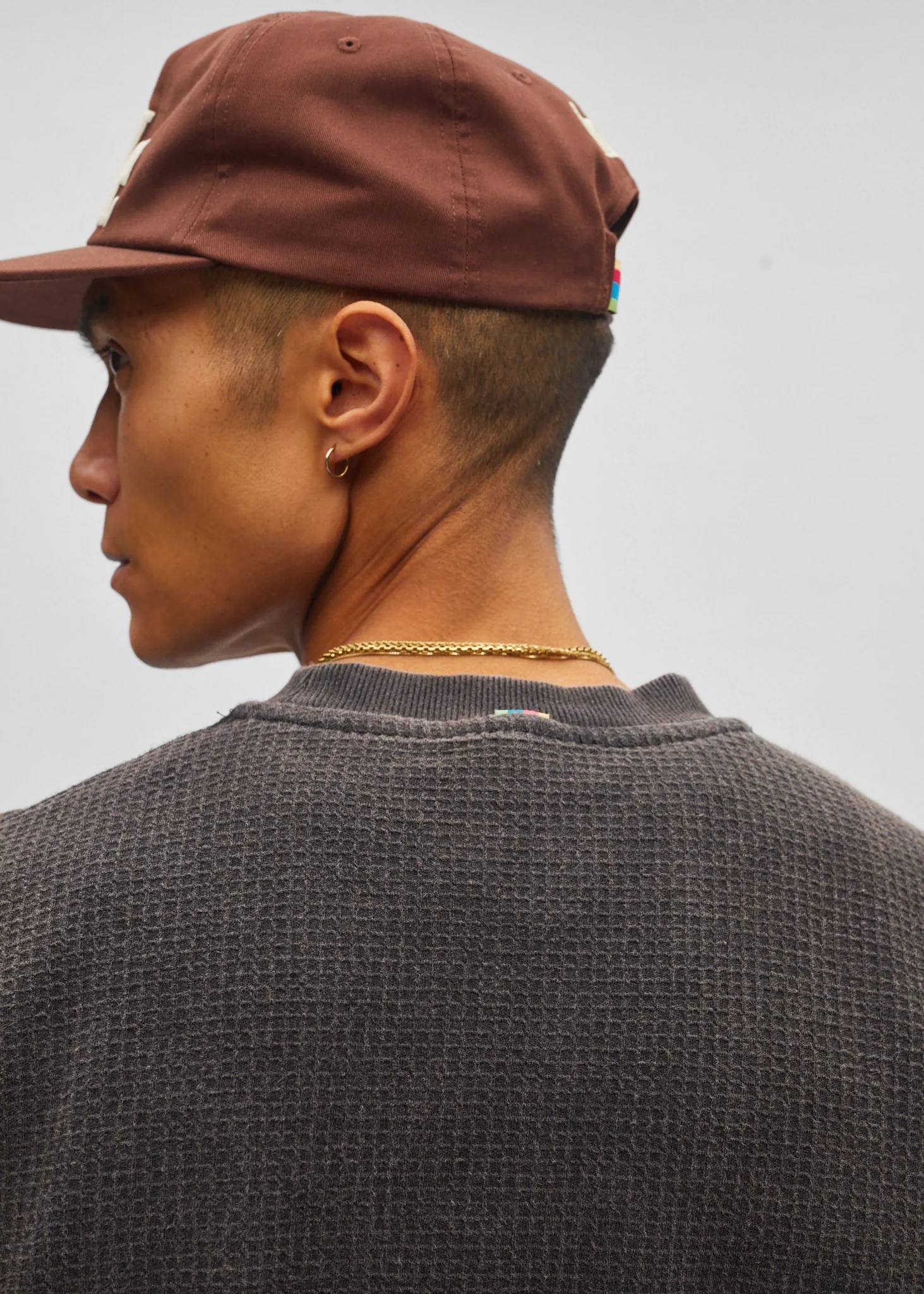 Cropped Waffle Longsleeve - Image 5