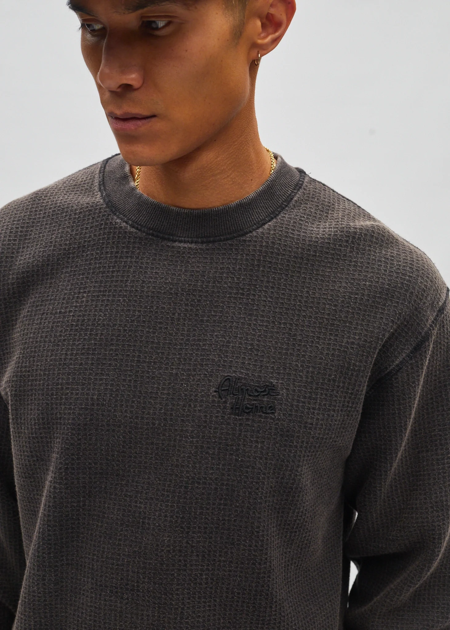Cropped Waffle Longsleeve - Image 6