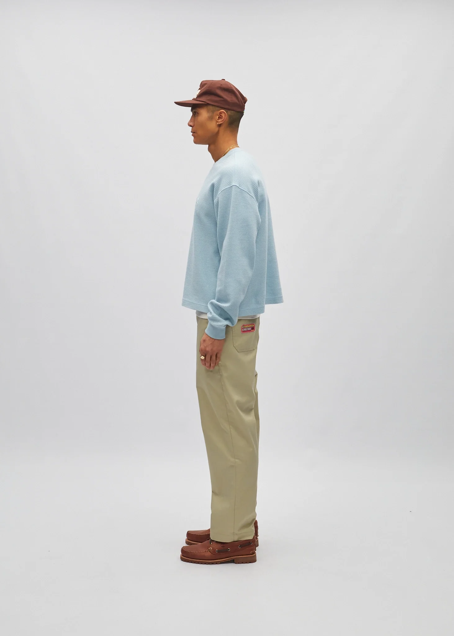 Cropped Waffle Longsleeve - Image 3