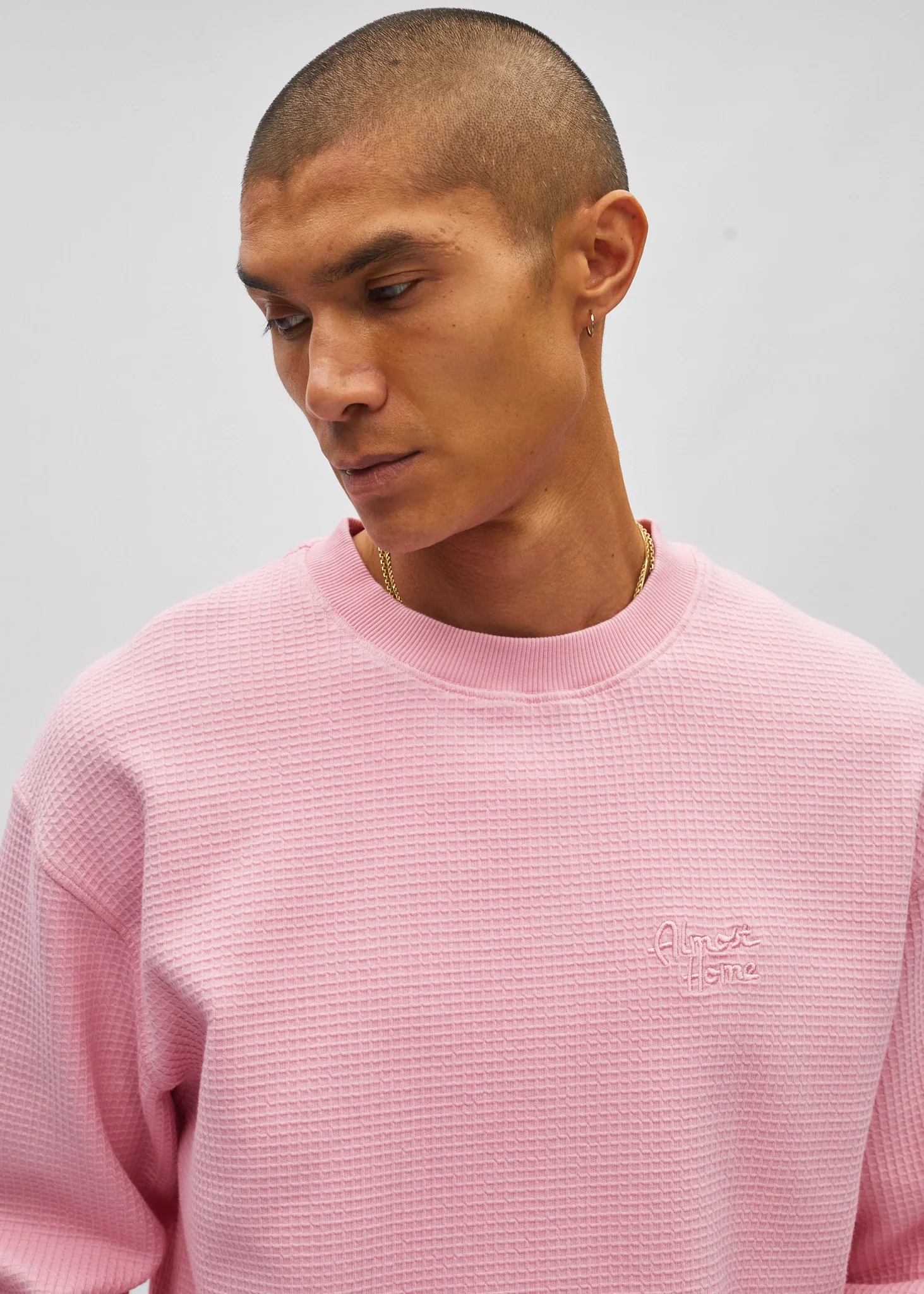 Cropped Waffle Longsleeve - Image 5